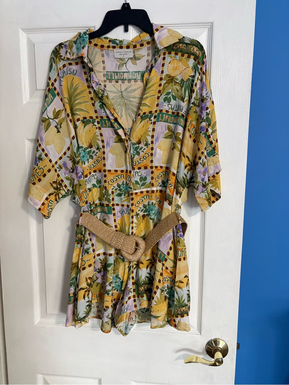 Anthropologie Romper by Dress Forum. Mediterranean, Italian countryside look